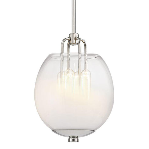 Hudson Valley Sawyer Pendant in Polished Nickel Finish Model: 5709-PN