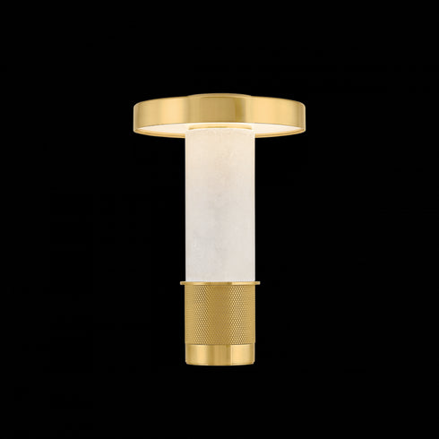 Hudson Valley Sefton Rechargeable Table Lamp in Aged Brass Finish Model: L7621-AGB