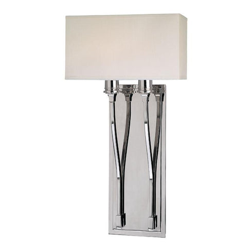 Hudson Valley Selkirk Wall Sconce in Polished Nickel Finish Model: 642-PN