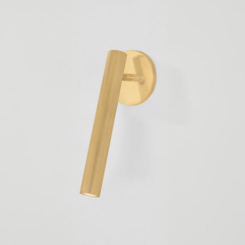 Hudson Valley Simeon Wall Sconce in Aged Brass Finish Model: 9141-AGB