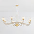 Hudson Valley St. Lawrence Chandelier in Aged Brass Finish Model: 3308-AGB