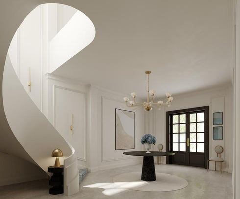 Hudson Valley St. Lawrence Chandelier in Aged Brass Finish Model: 3308-AGB