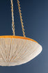Hudson Valley Summerside Pendant in Vintage Gold Leaf Finish Model: 1704-VGL