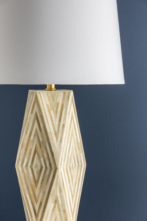 Hudson Valley Syracuse Table Lamp in Aged Brass Finish Model: L8930-AGB