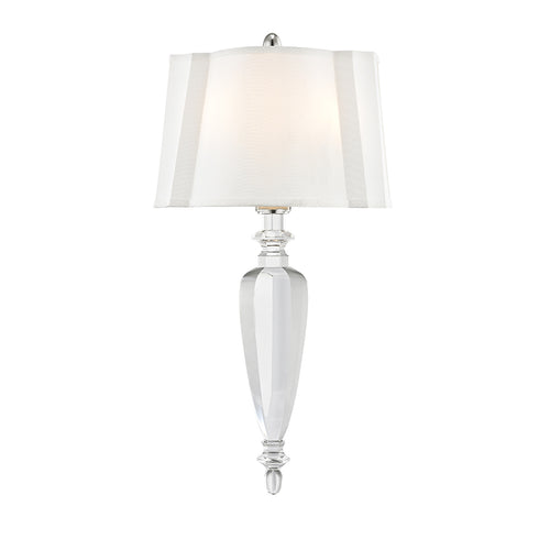 Hudson Valley Tipton 2 LIGHT WALL SCONCE in Polished Nickel Finish Model: 7411-PN