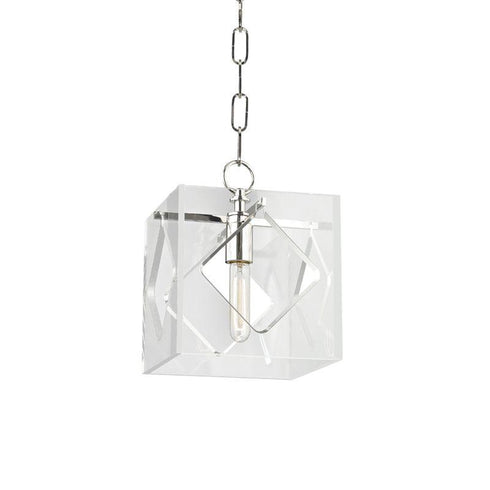 Hudson Valley Travis Lantern in Polished Nickel Finish Model: 5909-PN
