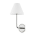 Hudson Valley Trice 1 LIGHT WALL SCONCE in Polished Nickel Finish Model: 7216-PN