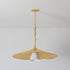 Hudson Valley Vails Gate Pendant in Vintage Gold Leaf Finish Model: 4534-VGL