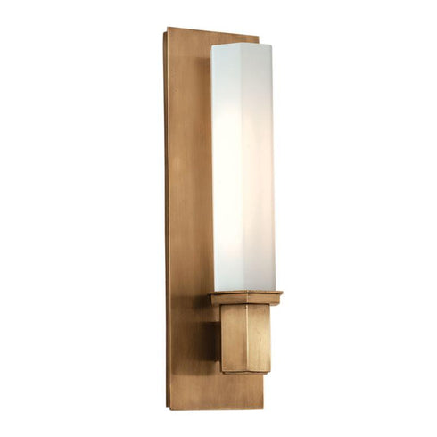 Hudson Valley Walton 1 LIGHT BATH BRACKET in Aged Brass Finish Model: 320-AGB