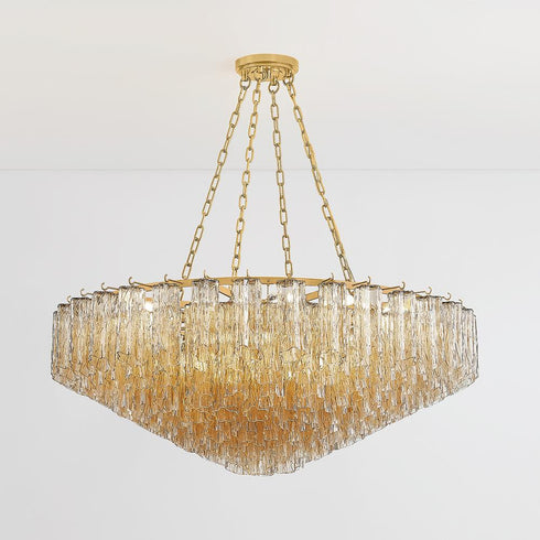 Hudson Valley Watertown Chandelier in Aged Brass Finish Model: 4921-AGB