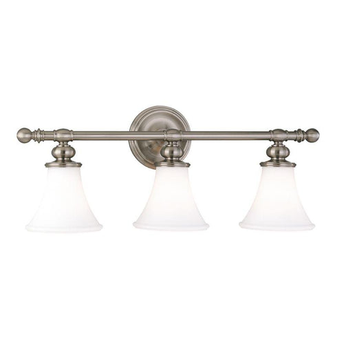 Hudson Valley Weston Bath and Vanity in Satin Nickel Finish Model: 4503-SN
