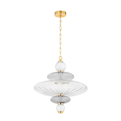 Hudson Valley Williams Pendant in Aged Brass Finish Model: 2625-AGB