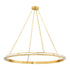 Hudson Valley Wingate Chandelier in Aged Brass Finish Model: 8148-AGB