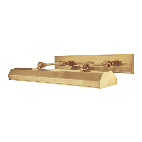 Hudson Valley Woodbury 4 LIGHT PICTURE LIGHT WITH PLUG in Aged Brass Finish Model: 7030-AGB