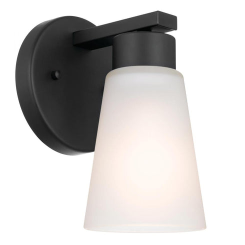 Kichler 1 Light Wall Sconce Model: 52437BK