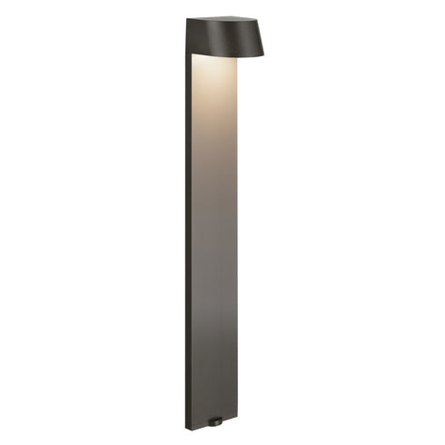 Kichler 12 Volt 2700K LED 23.6 Inch Flared Top Path Light in Textured Architectural Bronze Model: 16262AZT27
