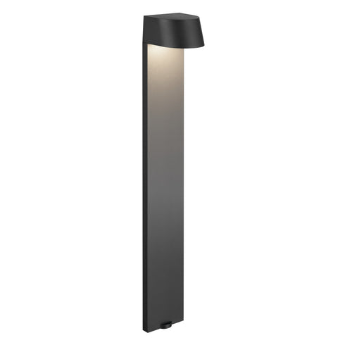 Kichler 12 Volt 2700K LED 23.6 Inch Flared Top Path Light in Textured Architectural Bronze Model: 16262AZT27