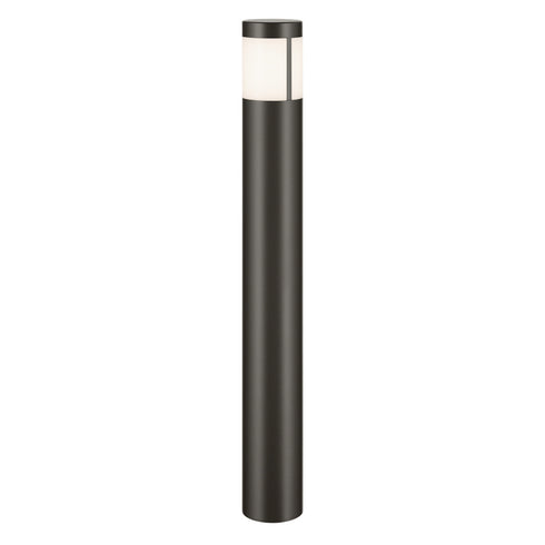 Kichler 12 Volt 2700K LED 24 Inch Round Bollards in Textured Architectural Bronze Model: 16265AZT27