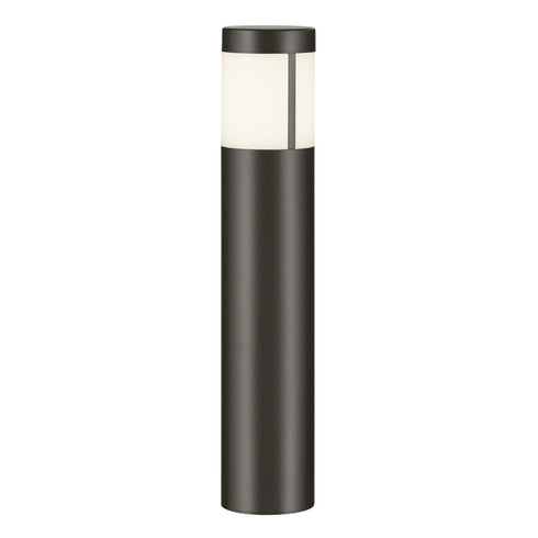 Kichler 12 Volt 3000K LED 15.2 Inch Round Bollards in Textured Architectural Bronze Model: 16264AZT30
