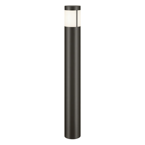 Kichler 12 Volt 3000K LED 24 Inch Round Bollards in Textured Architectural Bronze Model: 16265AZT30