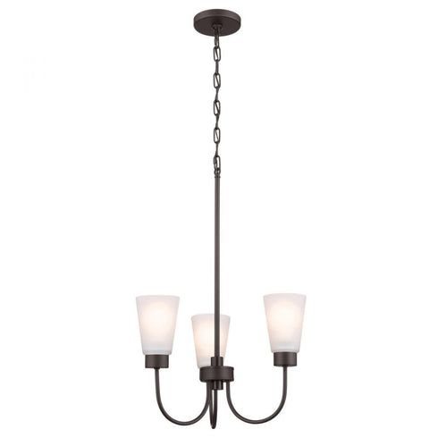 Kichler 3 Light Chandelier Model: 52442OZ