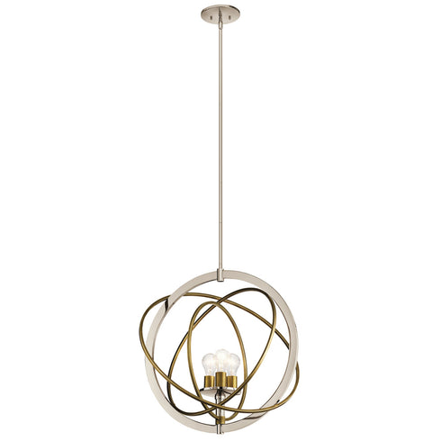Kichler 3 Light Pendant Model: 44202PN