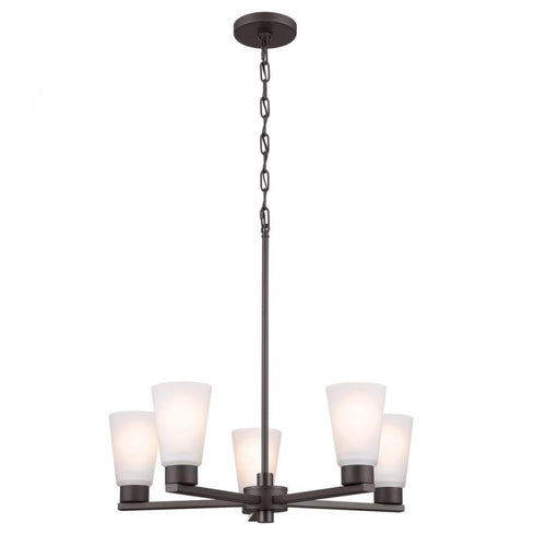 Kichler 5 Light Chandelier Model: 52436OZ