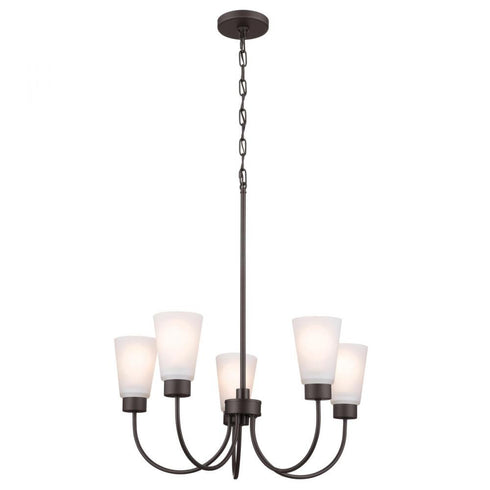 Kichler 5 Light Chandelier Model: 52443OZ