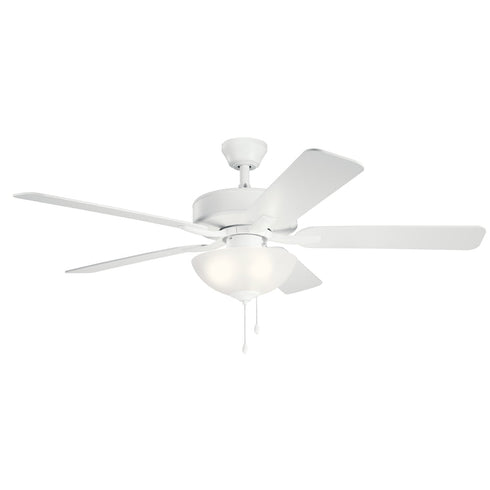 Kichler 52 Inch Basics Pro Select Fan Model: 330017MWH