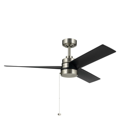 Kichler 52 Inch Spyn Lite Fan in Brushed Nickel Finish Model: 300375NI