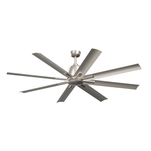 Kichler 65 Inch Breda Fan in Brushed Nickel Finish Model: 310265NI