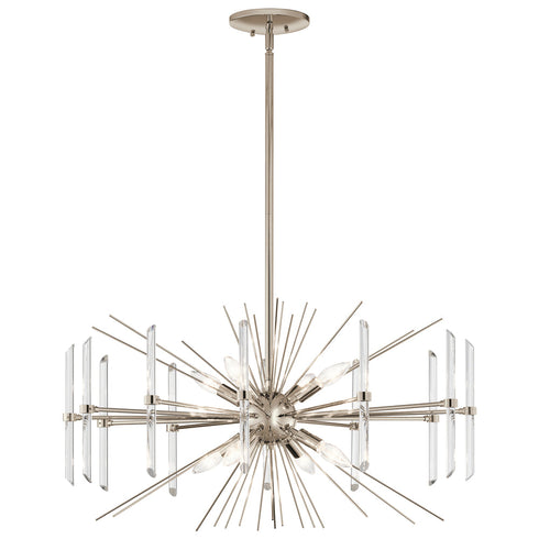 Kichler 8 Light Chandelier Model: 44276PN