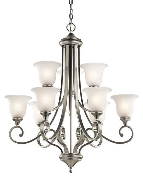 Kichler 9 Light Chandelier Model: 43159NI