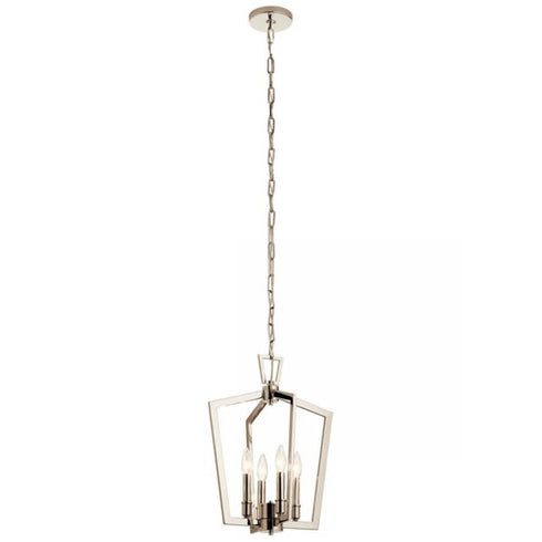 Kichler Abbotswell 4 Light Pendant Model: 43498BK