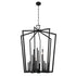 Kichler Abbotswell Large Foyer Pendant 16 Light in Black Finish Model: 43499BK