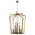 Kichler Abbotswell Large Foyer Pendant 16 Light in Black Finish Model: 43499BK