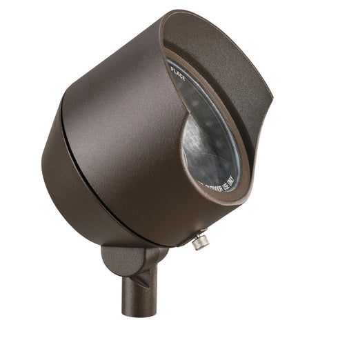 Kichler Accent 1 Light 12V in Textured Architectural Bronze Finish Model: 15381AZT