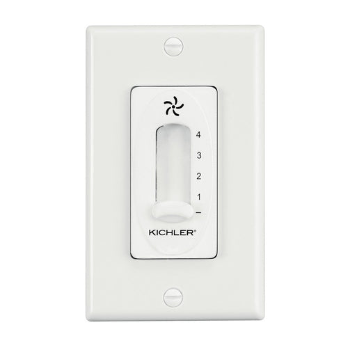 Kichler Accessory 4 Speed Fan Slide Control Model: 337012WH