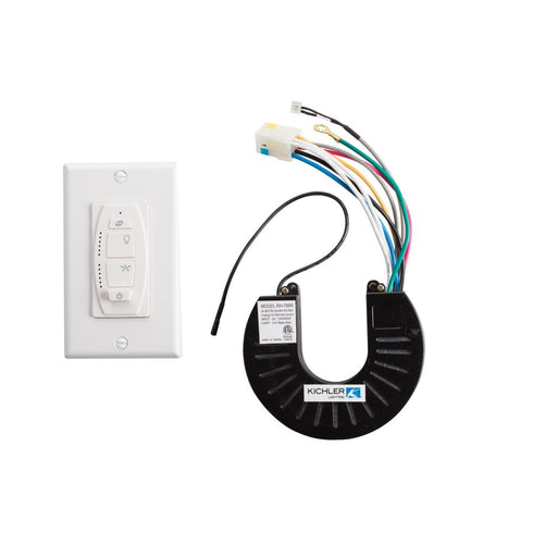 Kichler Accessory 6 Speed Dc165 Wall System Model: 370100WH