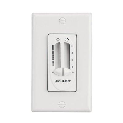 Kichler Accessory
Fan 4 Speed Light Dimmer Model: 337010ALM