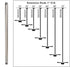 Kichler Accessory Fan Down Rod 48 Inch Model: 360004BSS