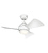 Kichler Accessory
Sola Down Rod Hanger System Model: 337033MWH