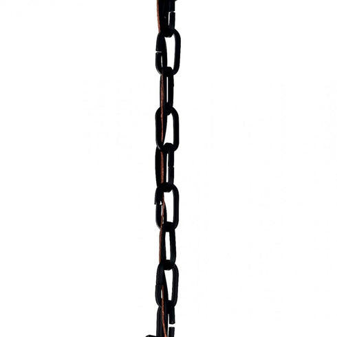 Kichler Accessory Square Chain Heavy Duty 36 Inch in Black Finish Model: 4902BK