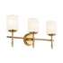 Kichler Ali 3 Light Bath Model: 55142BK