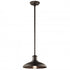 Kichler Allenbury 1 Light Outdoor Pendan Semi Flush Model: 49982OZ