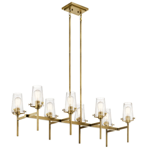 Kichler Alton 8 Light Linear Chandelier Model: 43696CH