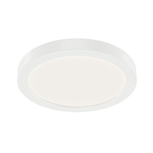 Kichler Ara 7.25 Inch Round Downlight in White Model: 53007WH30