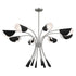 Kichler Arcus Chandelier 8 Light in Champagne Bronze Finish Model: 52560CPZWH