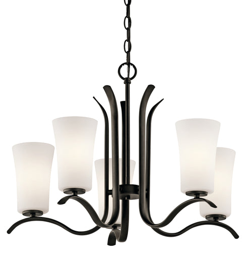 Kichler Armida Chandelier 5 Light in Olde Bronze Finish Model: 43074OZ