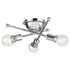 Kichler Armstrong 3 Light Flush Mount Model: 43196NBR